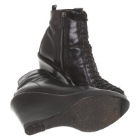 Givenchy Chaussures compensées en Cuir en Noir
