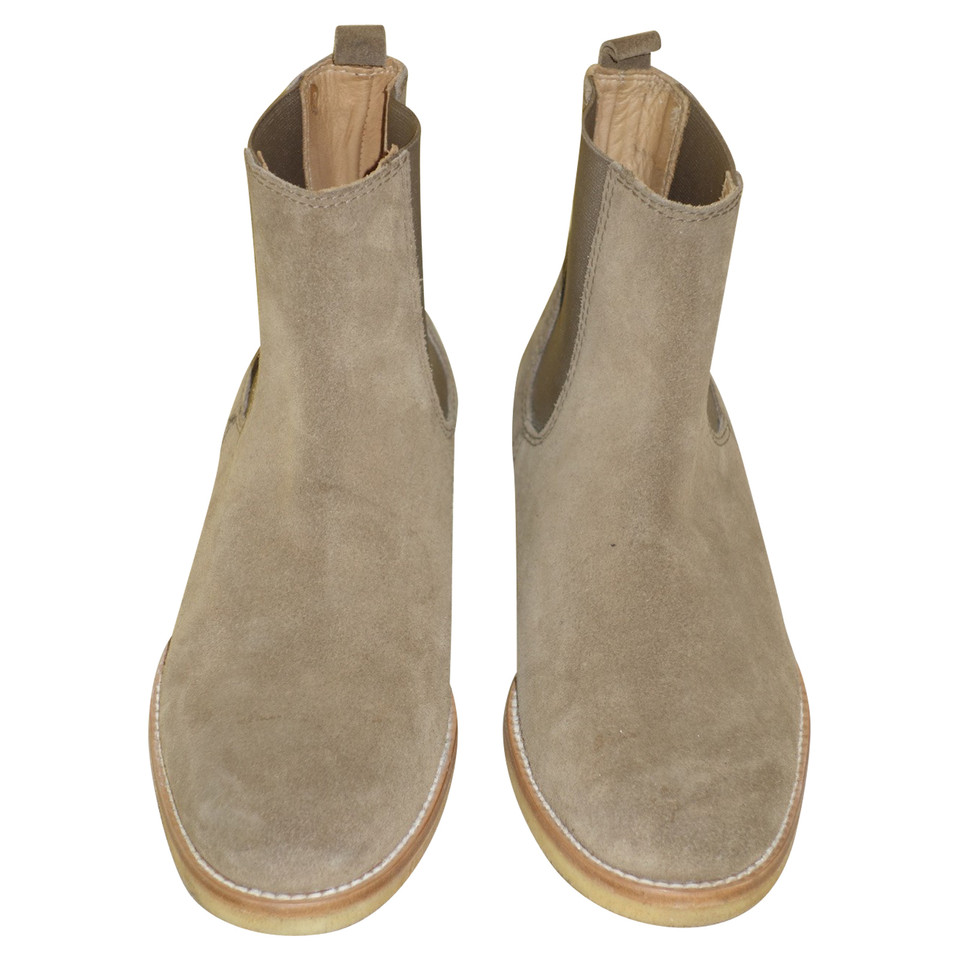 Pedro Garcia Ankle boots Suede in Ochre