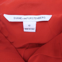 Diane Von Furstenberg Seidenkleid mit Taschen