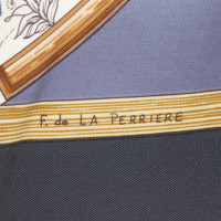 Hermès Foulard en soie avec motif imprimé