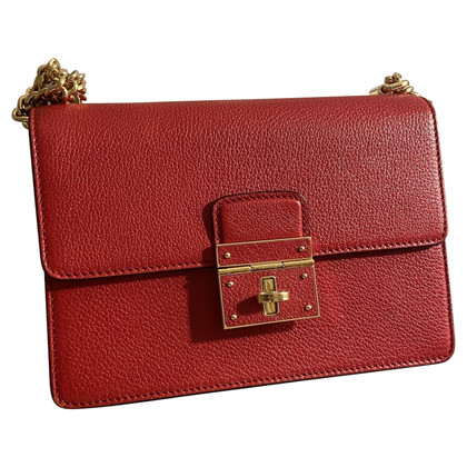 Dolce & Gabbana Rosalita Leather in Red