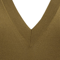 Louis Vuitton Mosterd gele zijde trui