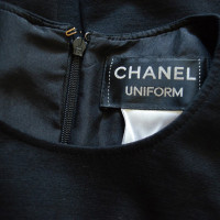 Chanel black shift jurk