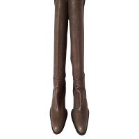 Casadei Leather boots, brown