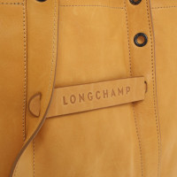Longchamp Shopper en jaune