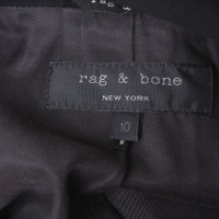 Rag & Bone Jas met lederen bekleding