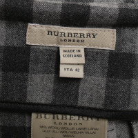Burberry Pleated skirt with checked pattern