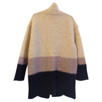 Hoss Intropia Knitted coat in color blocking