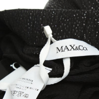 Max & Co Broek met glitter afwerking