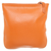 Longchamp Sac à bandoulière en Cuir en Orange