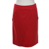 Hugo Boss Jupe en Laine en Rouge