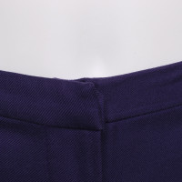 Gianni Versace Paio di Pantaloni in Lana in Viola