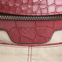 Bogner Handbag Leather in Bordeaux