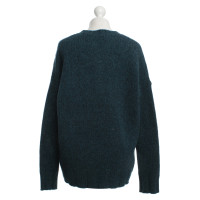 360 Sweater Cashmere pullover in teal