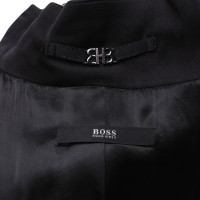 Hugo Boss Jas in zwart / metal