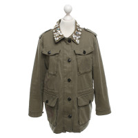 Blonde No8 Jacket/Coat Cotton in Olive