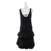 Jean Paul Gaultier Kleid aus Baumwolle in Schwarz