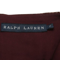 Ralph Lauren zijden jurk met patroon