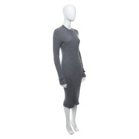 Maison Martin Margiela Kleid aus Wolle in Grau