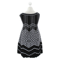 Alaïa Dress in black and white