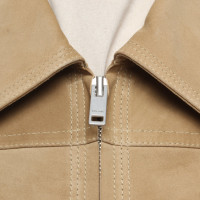 Céline Jacket/Coat Leather in Beige