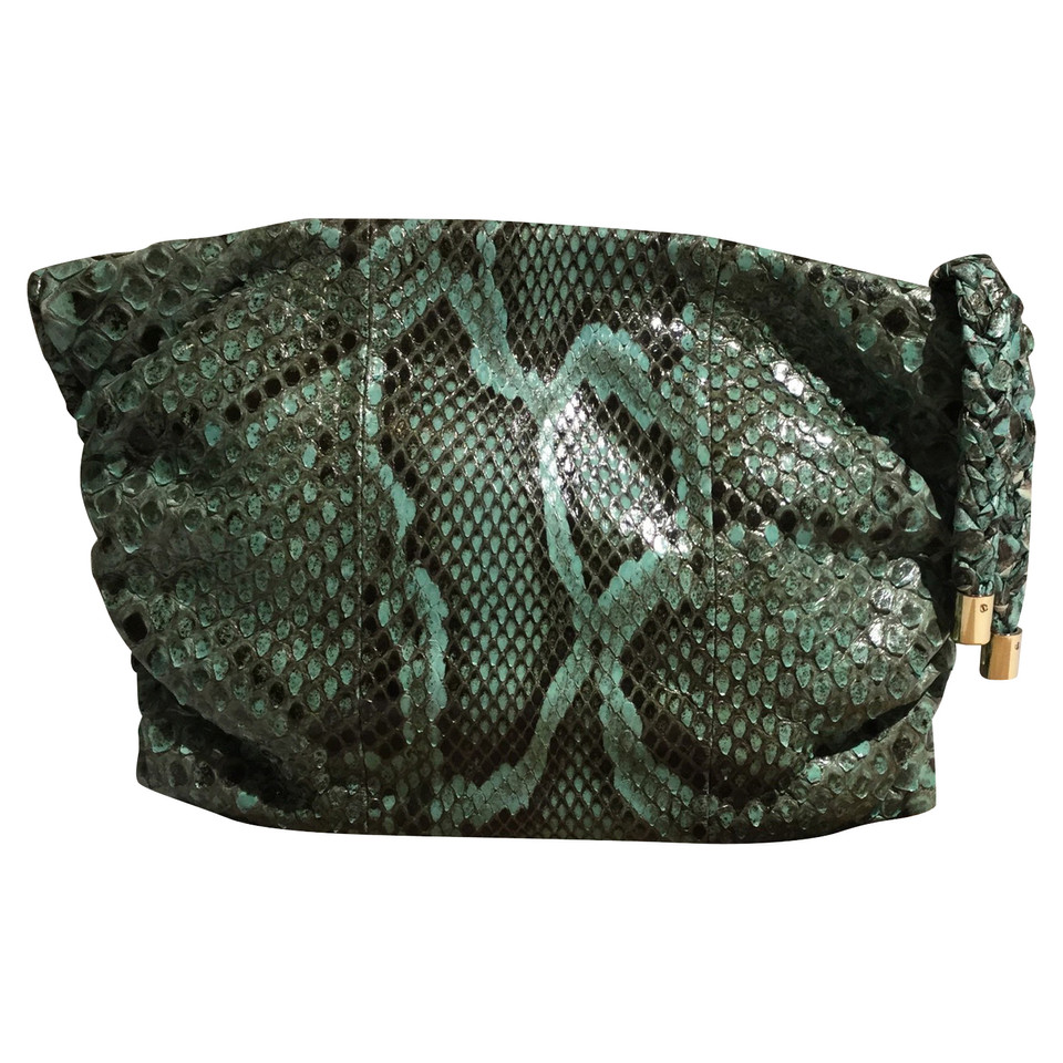 Tod's clutch Python Leather