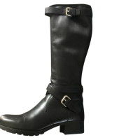 Prada Bottines en Cuir en Noir