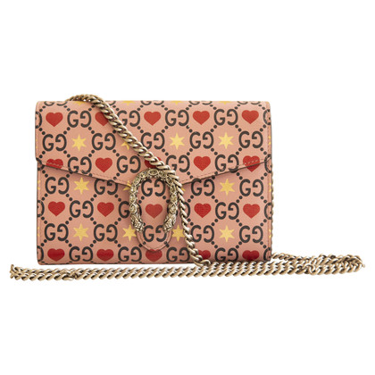 Gucci Dionysus Wallet on Chain in Pelle
