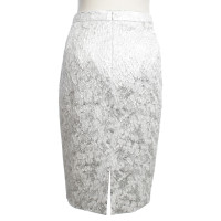 L.K. Bennett Silver colored skirt