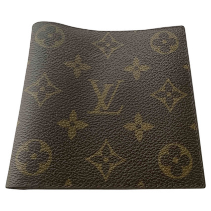 Louis Vuitton Tasje/Portemonnee Leer in Bruin