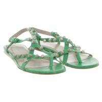 Balenciaga Sandales en vert
