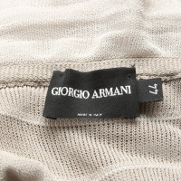 Giorgio Armani Kleid aus Viskose in Grau