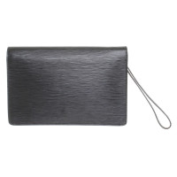 Louis Vuitton "Sellier Dragonne clutch EPI leather" in black