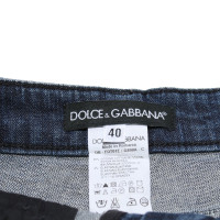 Dolce & Gabbana Short en Coton en Bleu
