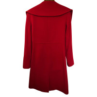 Hobbs Jacke/Mantel aus Wolle in Rot