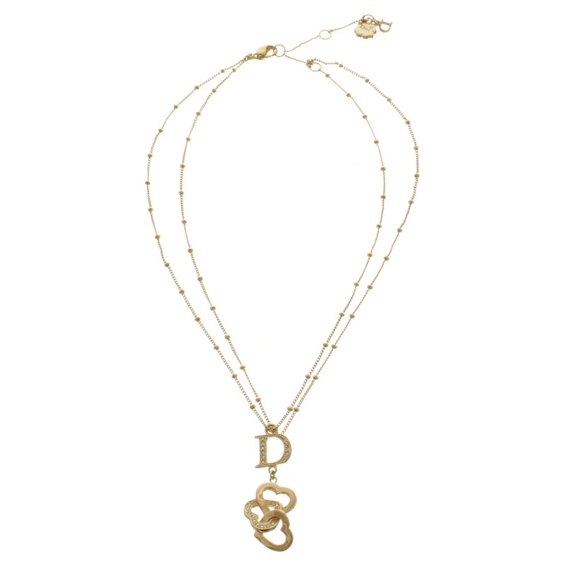 Christian Dior Delicate necklace in the gold tone