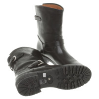Marc Cain Biker Boots in Black