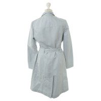 Reiss Trench coat in blue 
