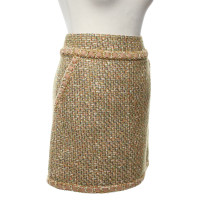 Chanel Bouclé-skirt in multicolor
