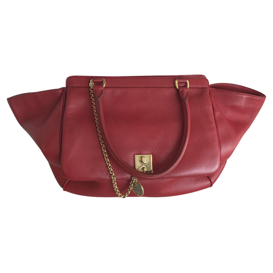 Dolce & Gabbana Shopper Leather in Red