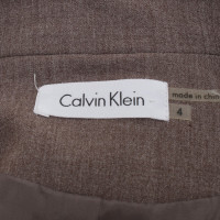 Calvin Klein Kleid in Grau/Braun