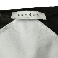 Sandro Sweater with lace trim