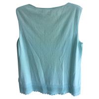 Laurèl Top Cotton in Turquoise