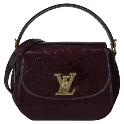 Louis Vuitton Pasadena aus Lackleder in Violett