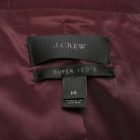 J. Crew Blazer aus Wolle in Bordeaux