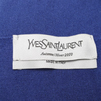 Yves Saint Laurent Cardigan en bleu royal