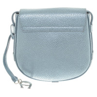 Aigner Shoulder bag in metallic blue