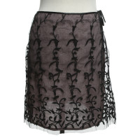 Blumarine skirt with embroidery