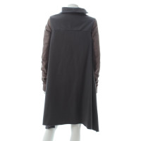 Rick Owens Jacke mit Ledereinsätzen