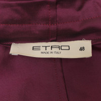 Etro Wrap blouse in Bordeaux